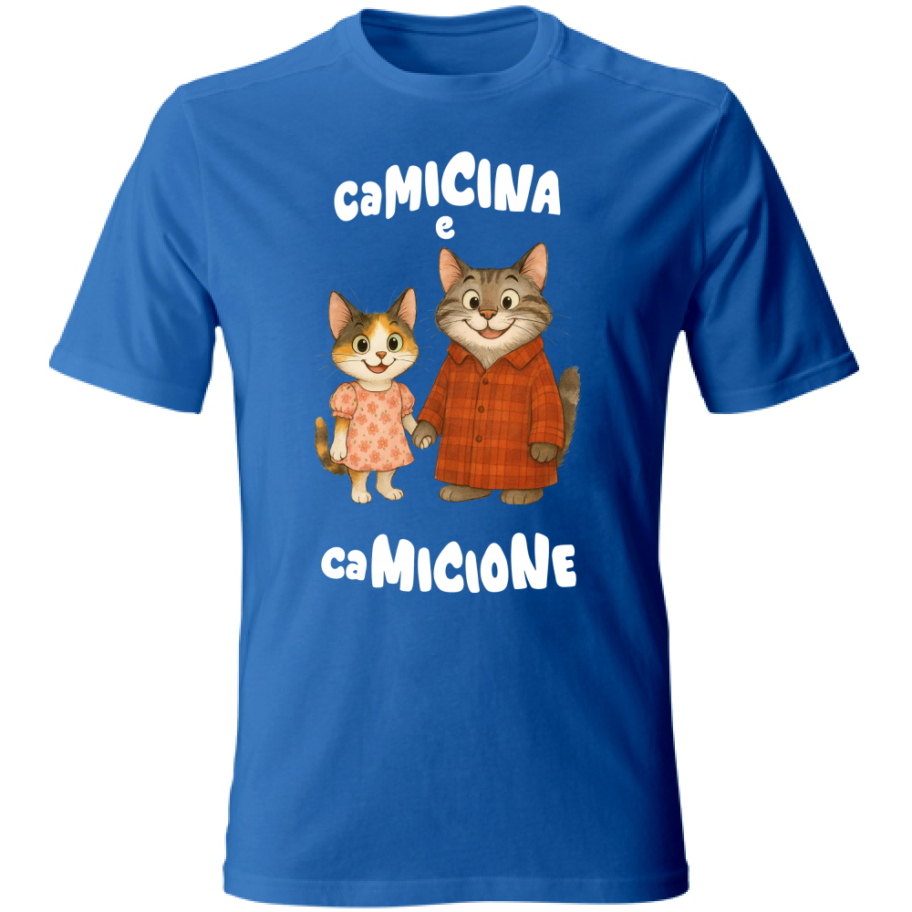 T-Shirt Unisex Camicina e Camicione per mano