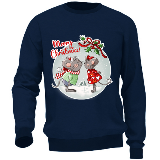 Felpa Unisex Topini Natale