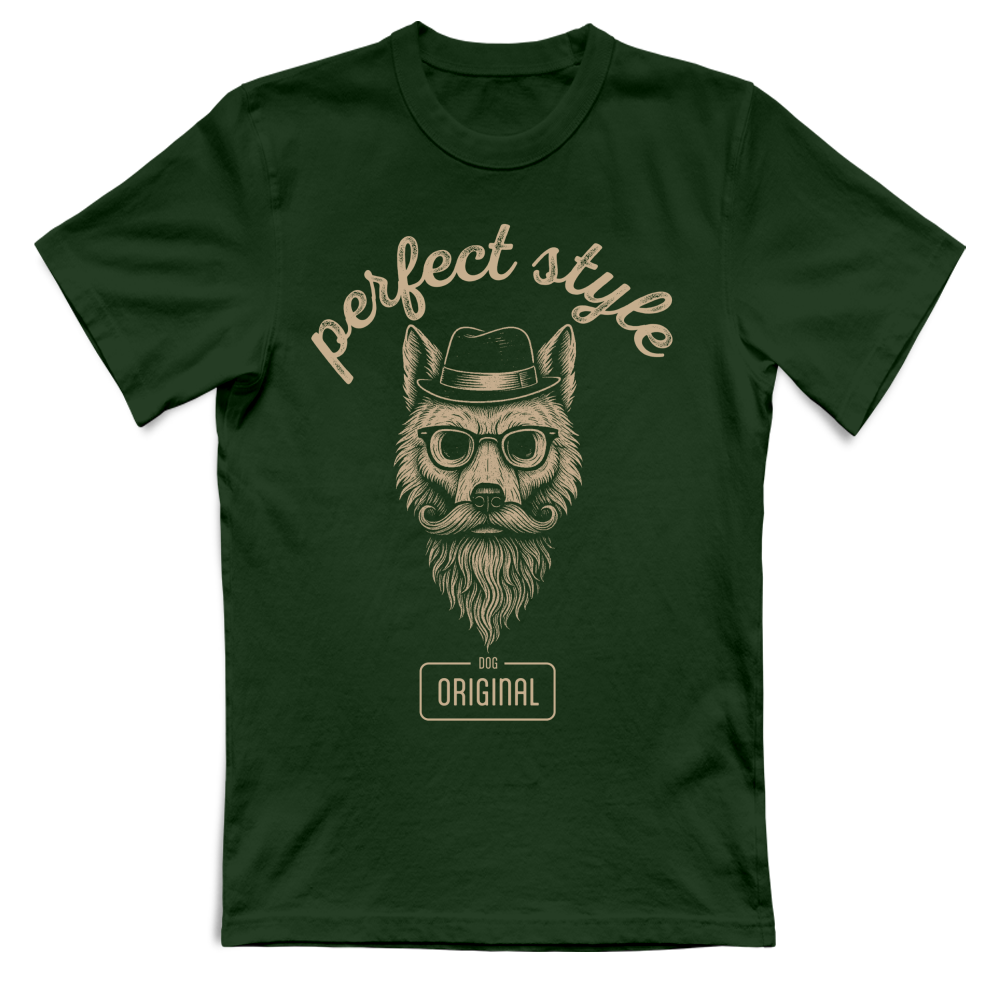 T-Shirt Unisex Hipster DOG
