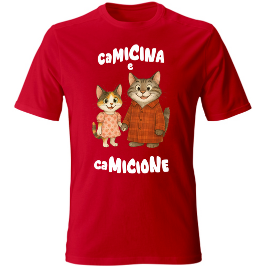 T-Shirt Unisex Camicina e Camicione per mano