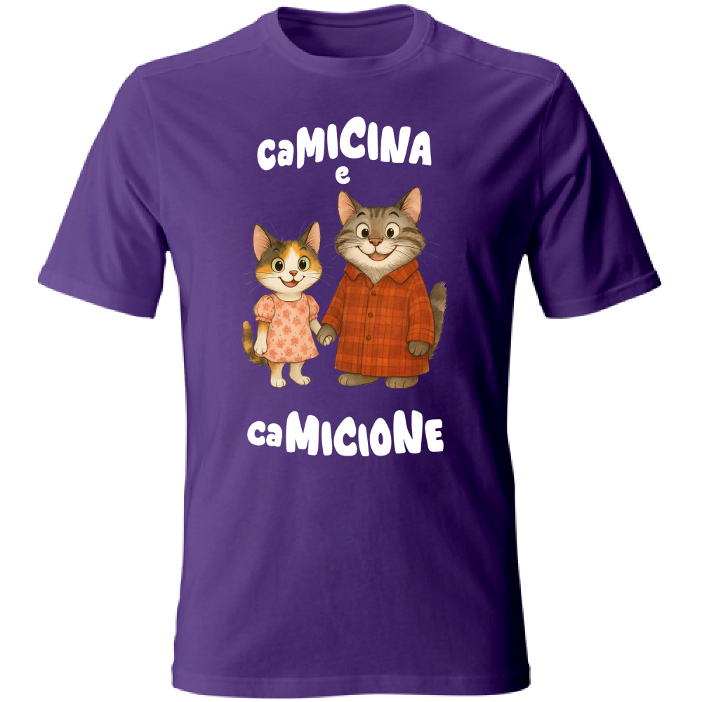 T-Shirt Unisex Camicina e Camicione per mano