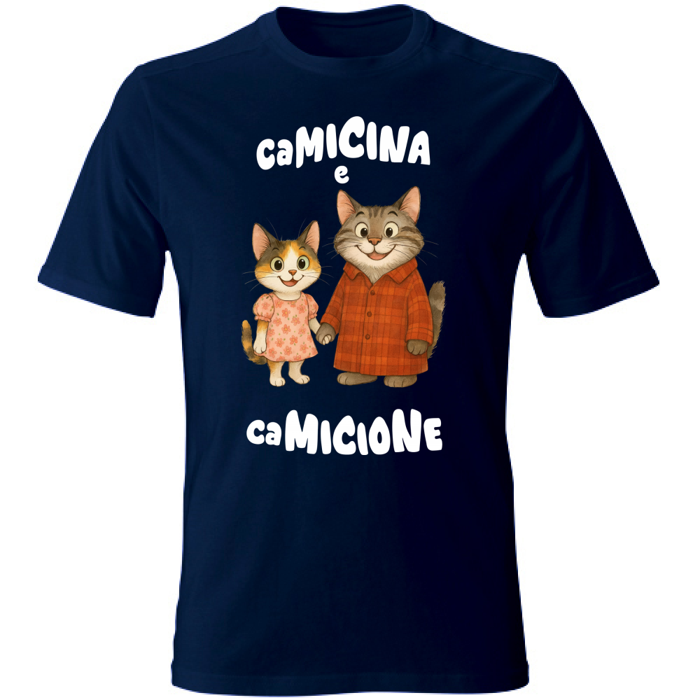 T-Shirt Unisex Camicina e Camicione per mano