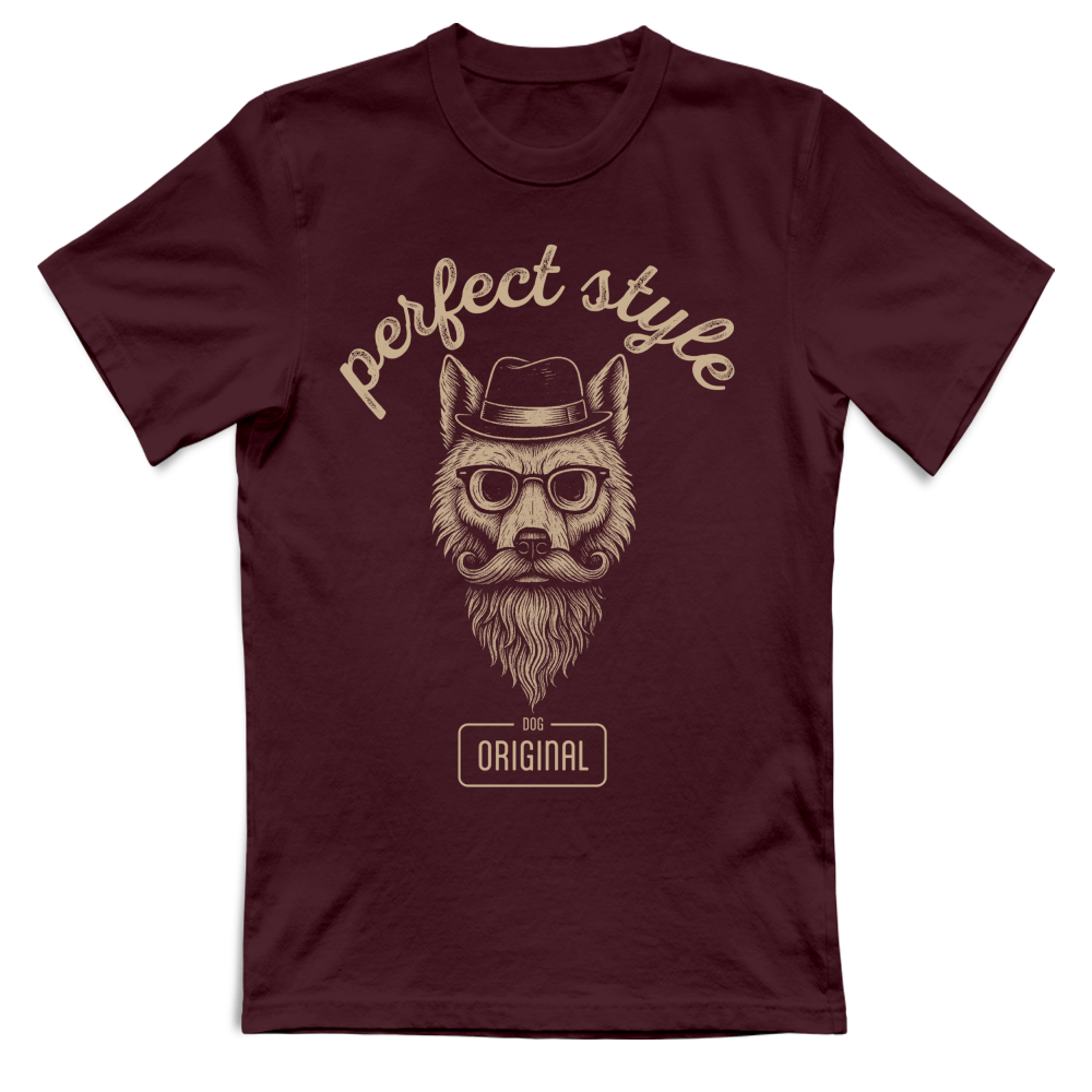 T-Shirt Unisex Hipster DOG