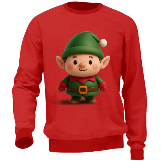 Felpa Unisex Felpa- Unisex Elfo di Natale