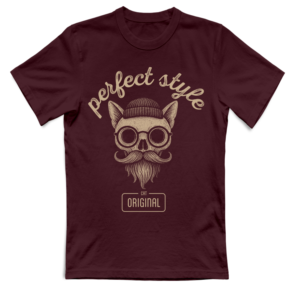 T-Shirt Unisex Hipster CAT