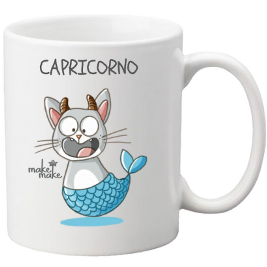 Tazza con Segno Zodiacale Capricorno