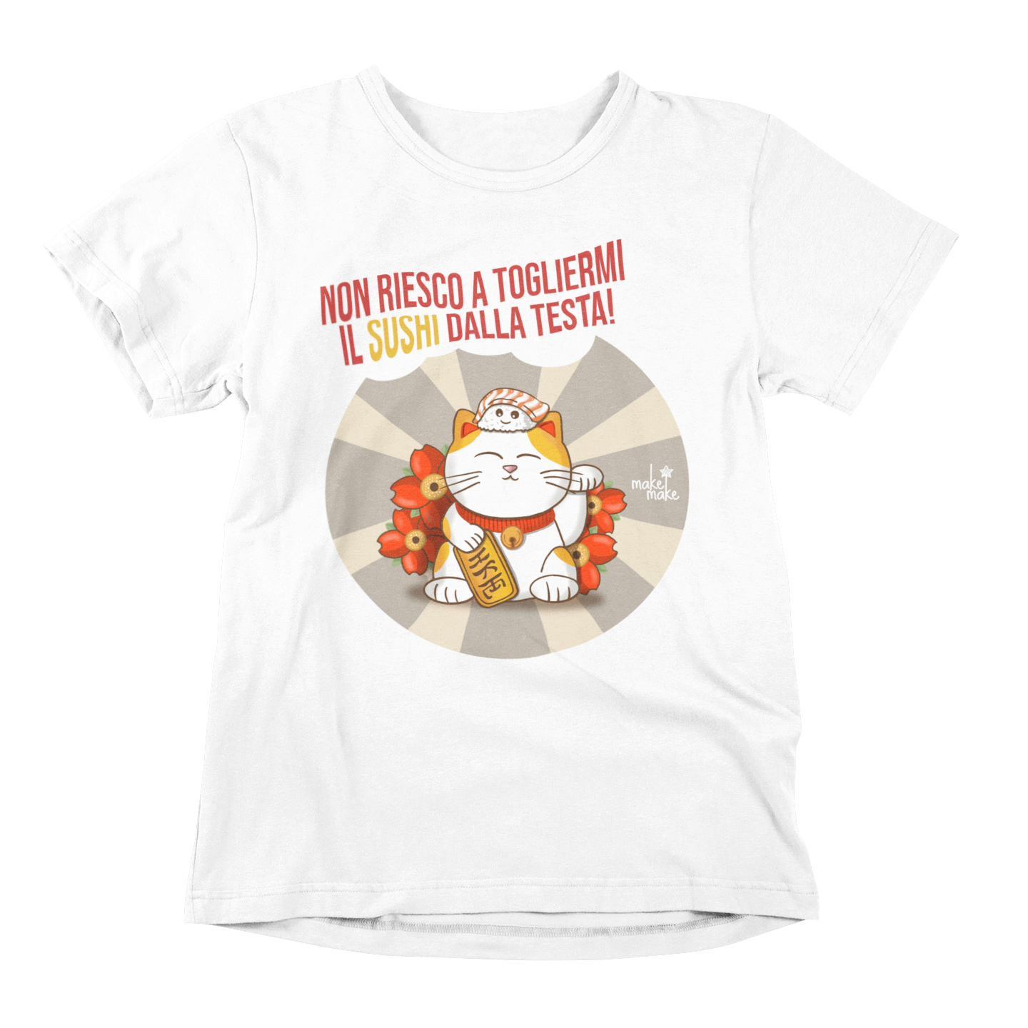 T-Shirt Donna Maneki Neko
