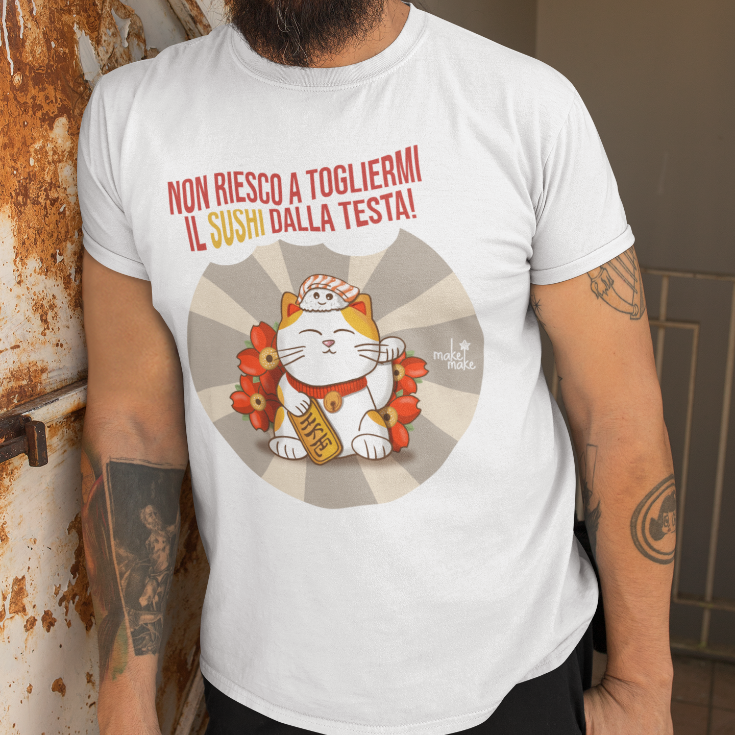 T-Shirt Donna Maneki Neko