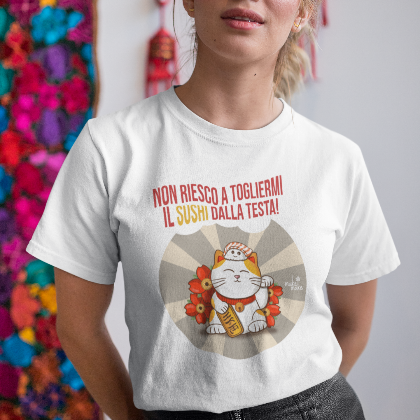 T-Shirt Donna Maneki Neko