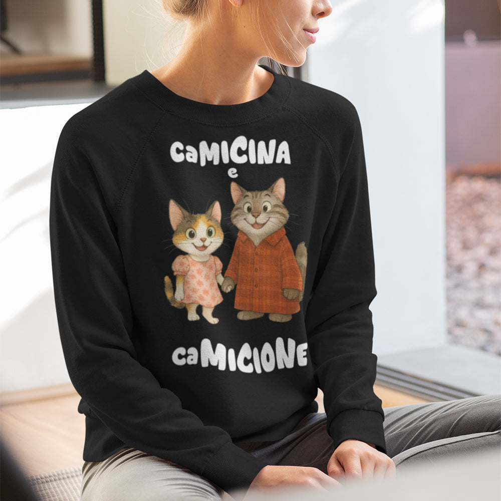 Felpa Unisex Camicina e Camicione per mano