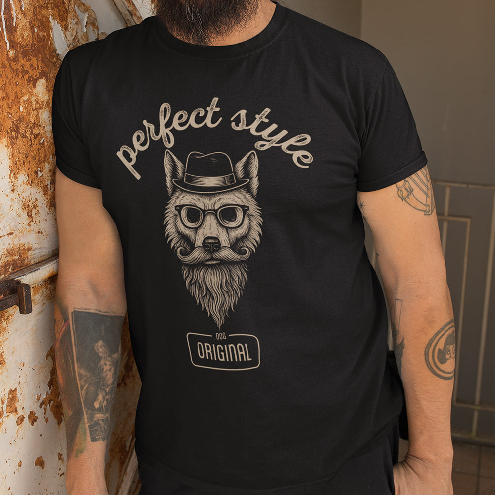 T-Shirt Unisex Hipster DOG