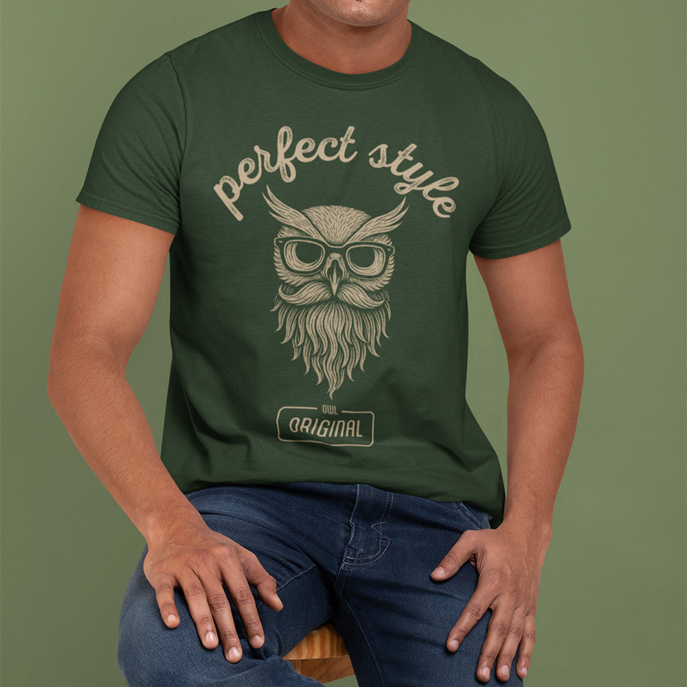 T-Shirt Unisex Hipster OWL