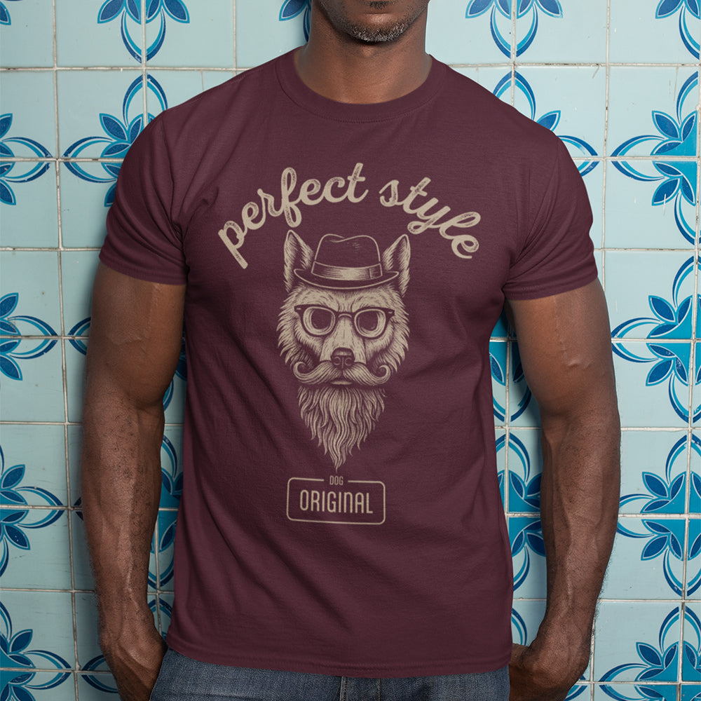T-Shirt Unisex Hipster DOG