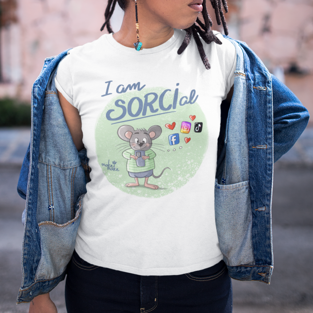 T-Shirt Unisex I am Sorcial