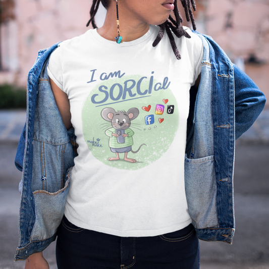 T-Shirt Unisex I am Sorcial