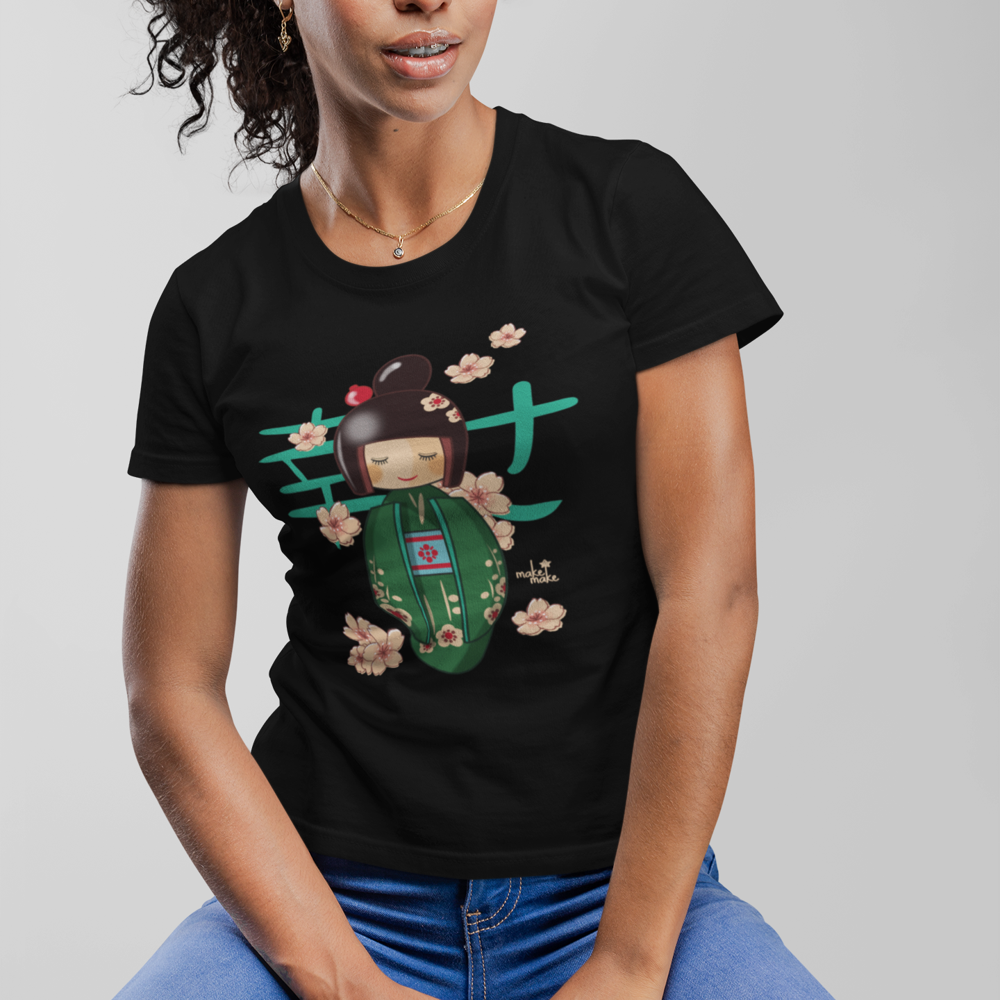 T-Shirt Unisex Kokeshi Giapponesi