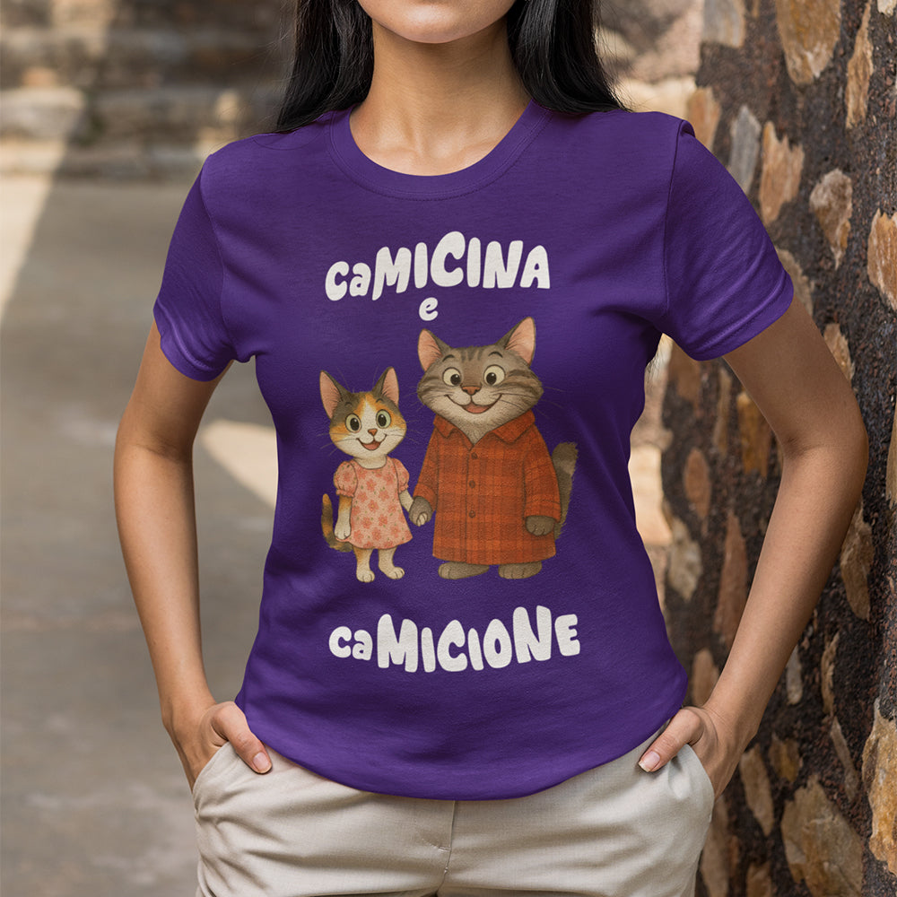 T-Shirt Unisex Camicina e Camicione per mano