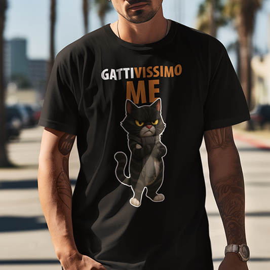 T-Shirt Unisex Gattivissimo ME