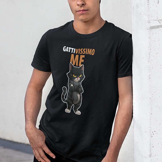 T-Shirt Unisex Gattivissimo ME