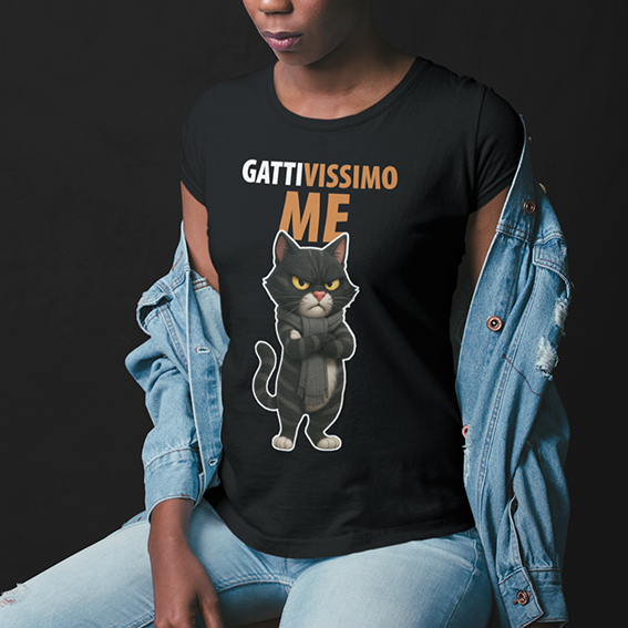 T-Shirt Unisex Gattivissimo ME