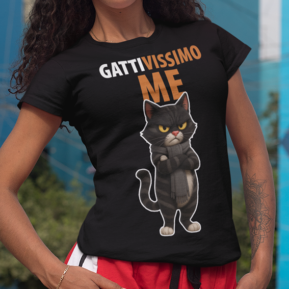 T-Shirt Unisex Gattivissimo ME
