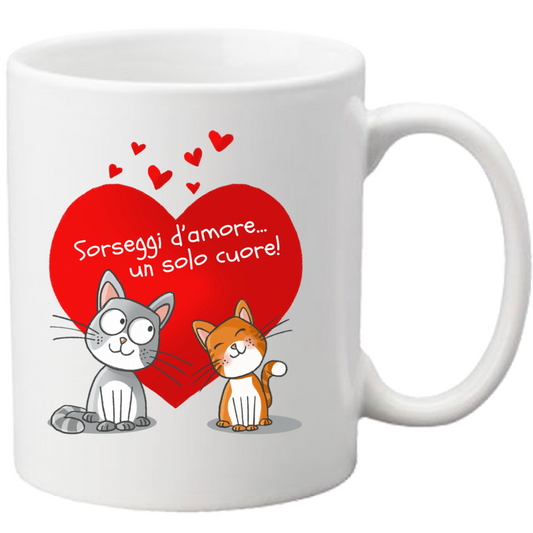 Tazza Gatti Innamorati