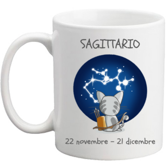 Tazza con Segno Zodiacale Sagittario