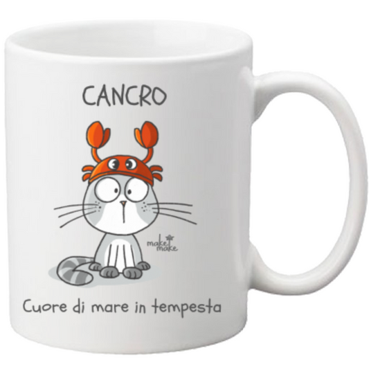 Tazza con Segno Zodiacale Cancro