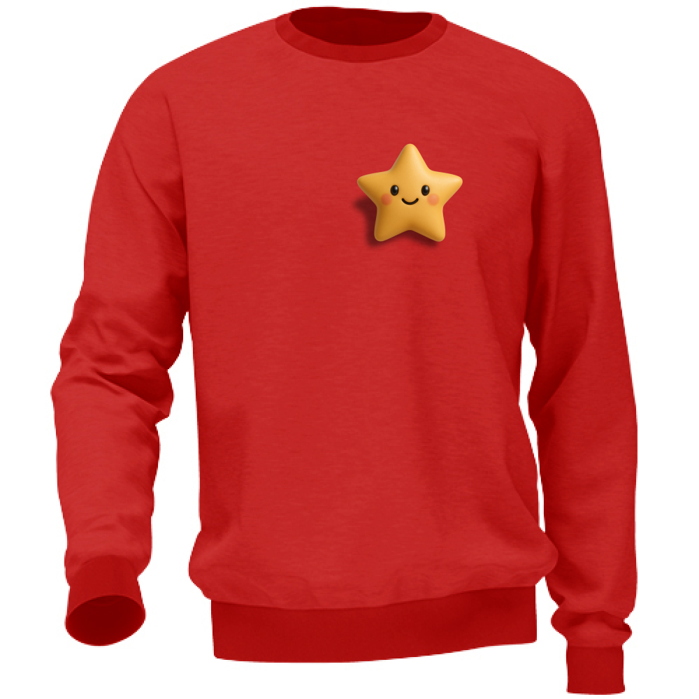 Felpa Unisex Felpa Unisex Stellina di Natale