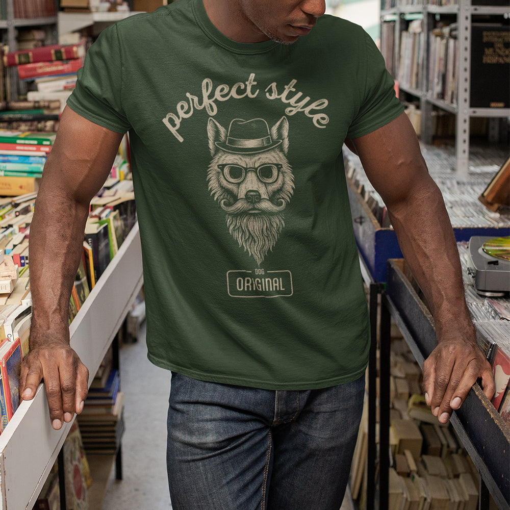 T-Shirt Unisex Hipster DOG